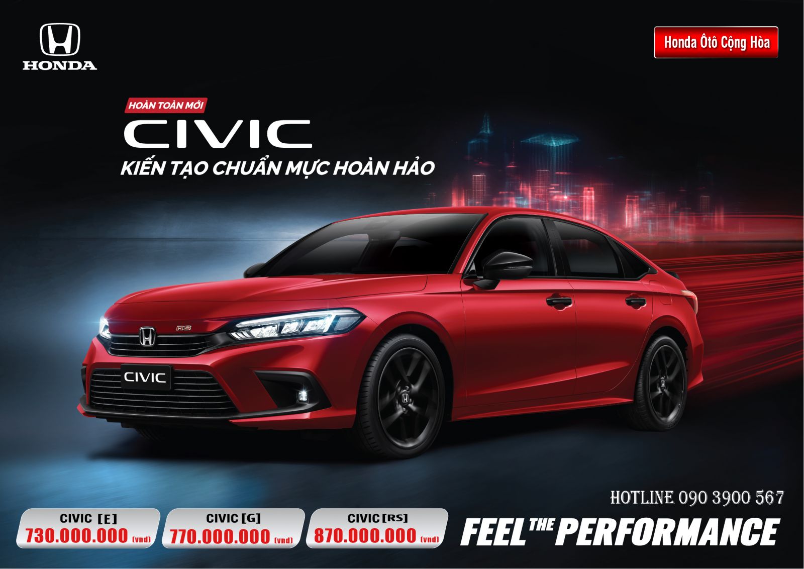 Honda Việt Nam giới thiệu Honda Civic thế hệ thứ 11 hoàn toàn mới - Kiến  tạo chuẩn mực hoàn hảo -