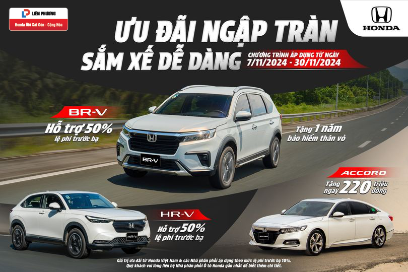 khuyen mai o to Honda