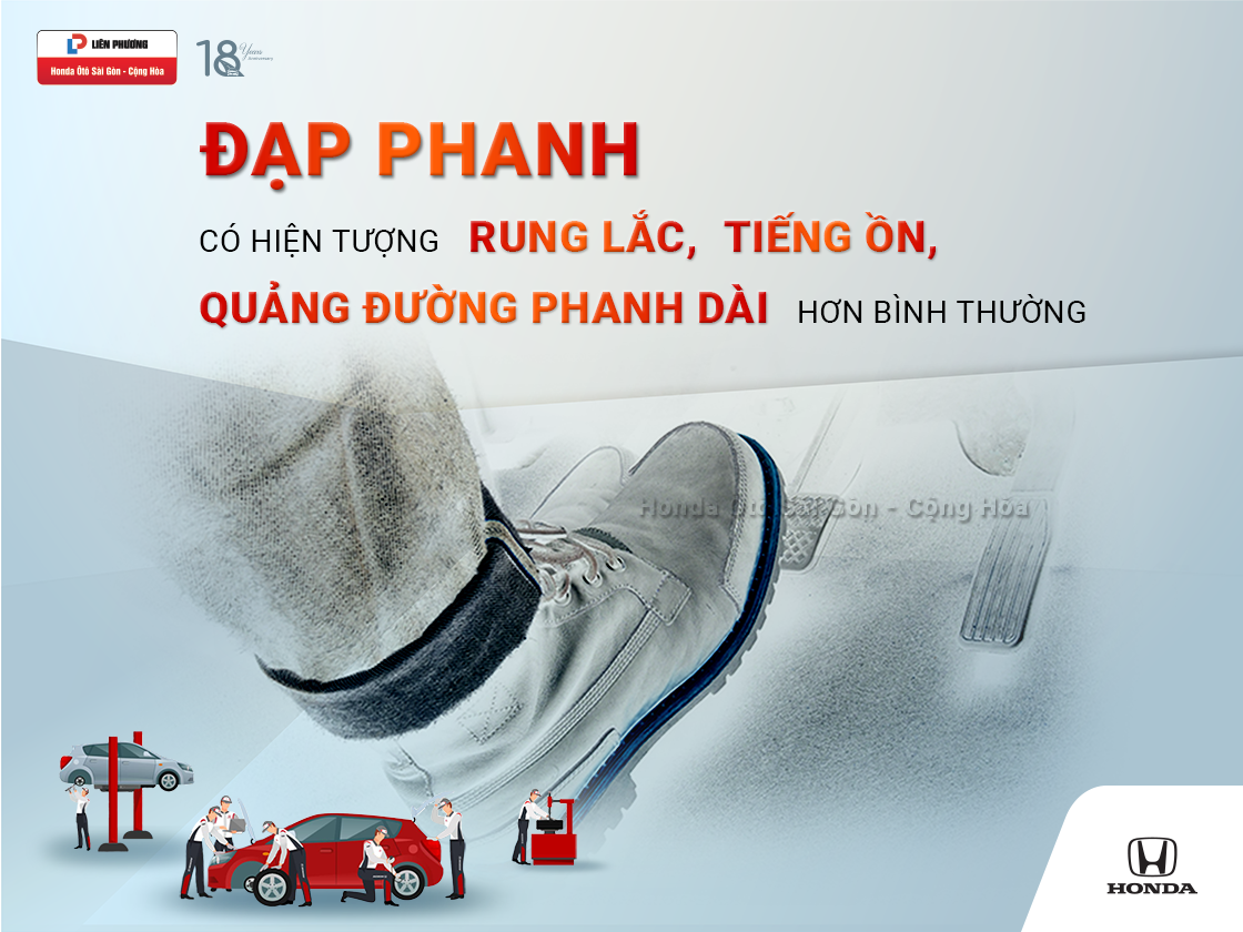 Lang dia phanh oto