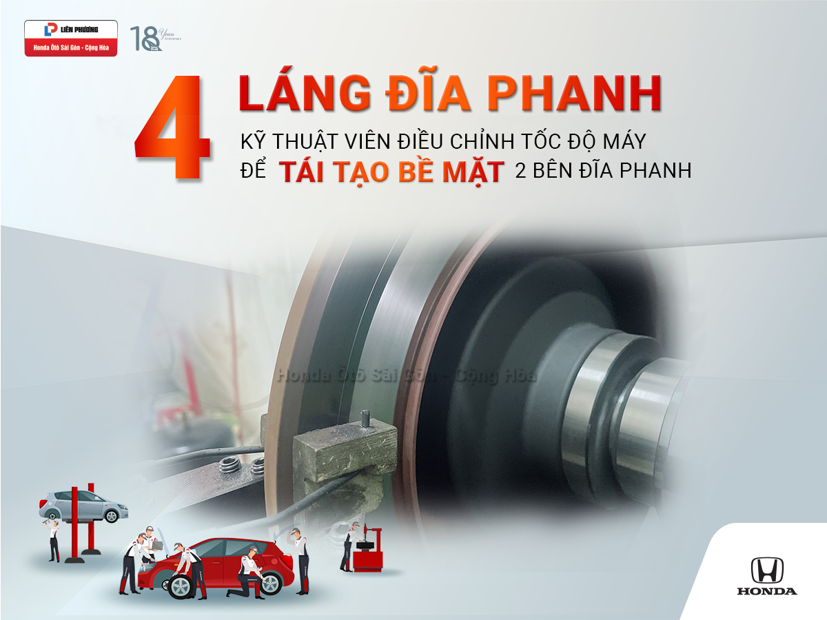 lang dia phanh oto