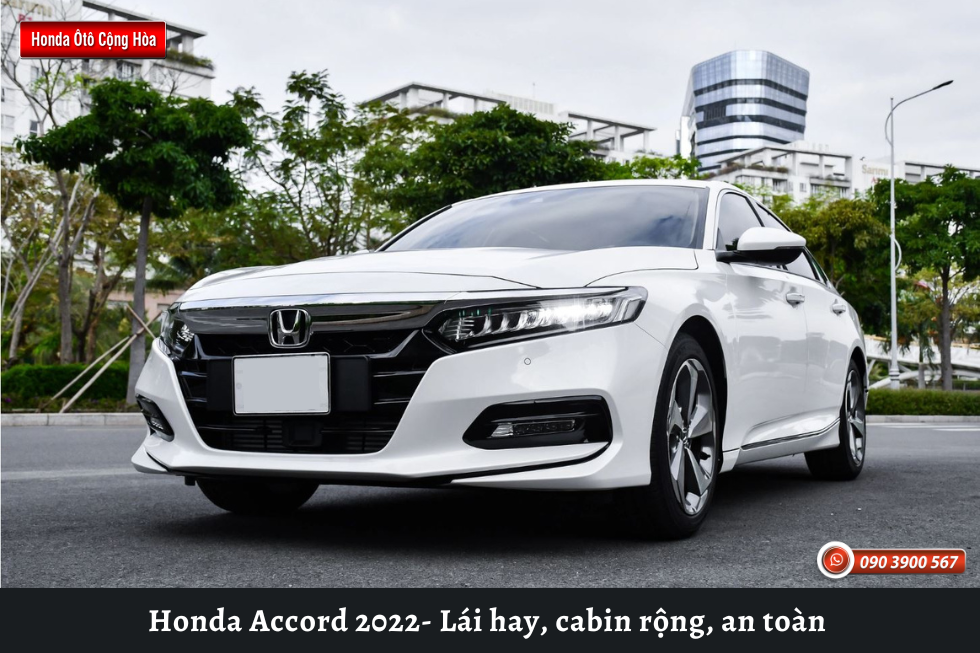 Honda Accord 2023 Giá xe lăn bánh  đánh giá thông số