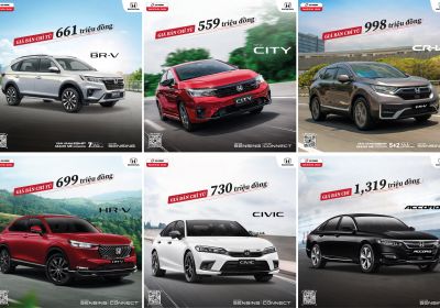 Bảng Giá Xe Honda & Khuyến Mãi Tháng 08/2023 | Honda Ôtô Sài Gòn - Cộng Hòa