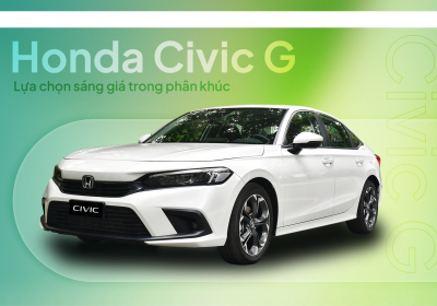 Honda Civic G: Lựa chọn sáng giá nhất phân khúc | Honda Ôtô Cộng Hòa