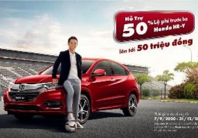 Đừng bỏ lỡ cơ hội sở hữu Honda HR-V 2020 phong cách thể thao, tiện nghi với ưu đãi vô cùng hấp dẫn lên tới 50 triệu đồng