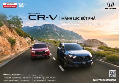 Giới thiệu Honda CR-V thế hệ thứ 6 hoàn toàn mới - Honda Ôtô Sài Gòn - Cộng Hòa