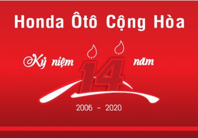 Kỷ niệm 14 năm thành lập Honda Ôtô Cộng Hòa